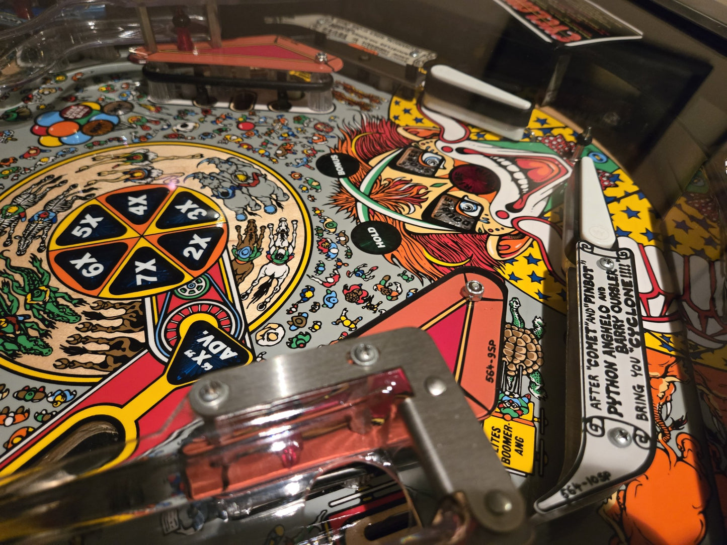 đ„ Cyclone Pinball Machine Total Restoration Refurbish Williams 1988