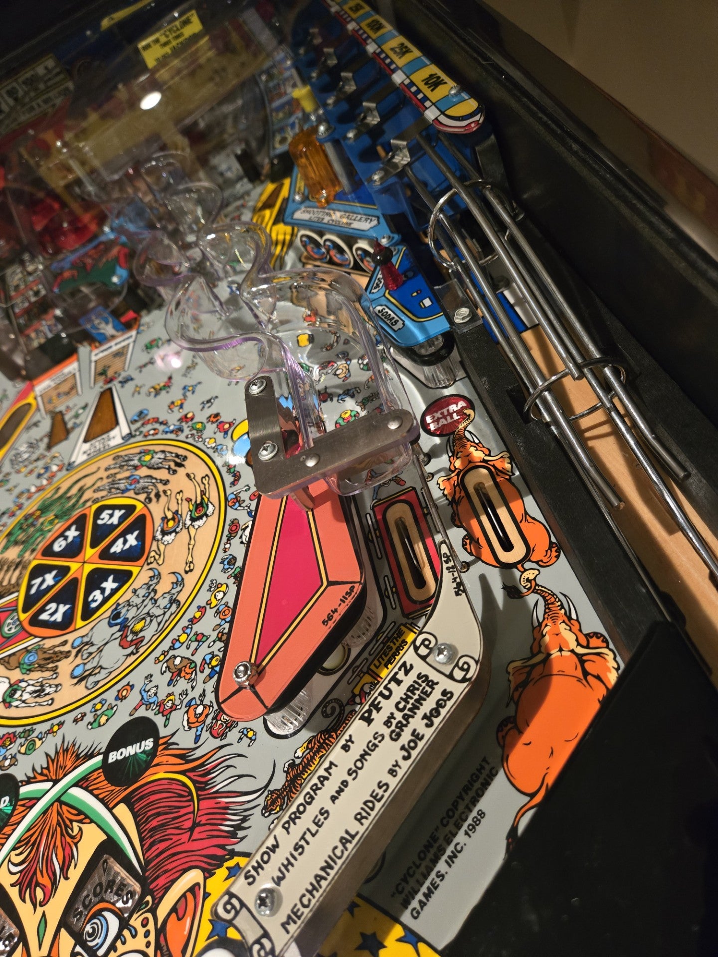 đ„ Cyclone Pinball Machine Total Restoration Refurbish Williams 1988