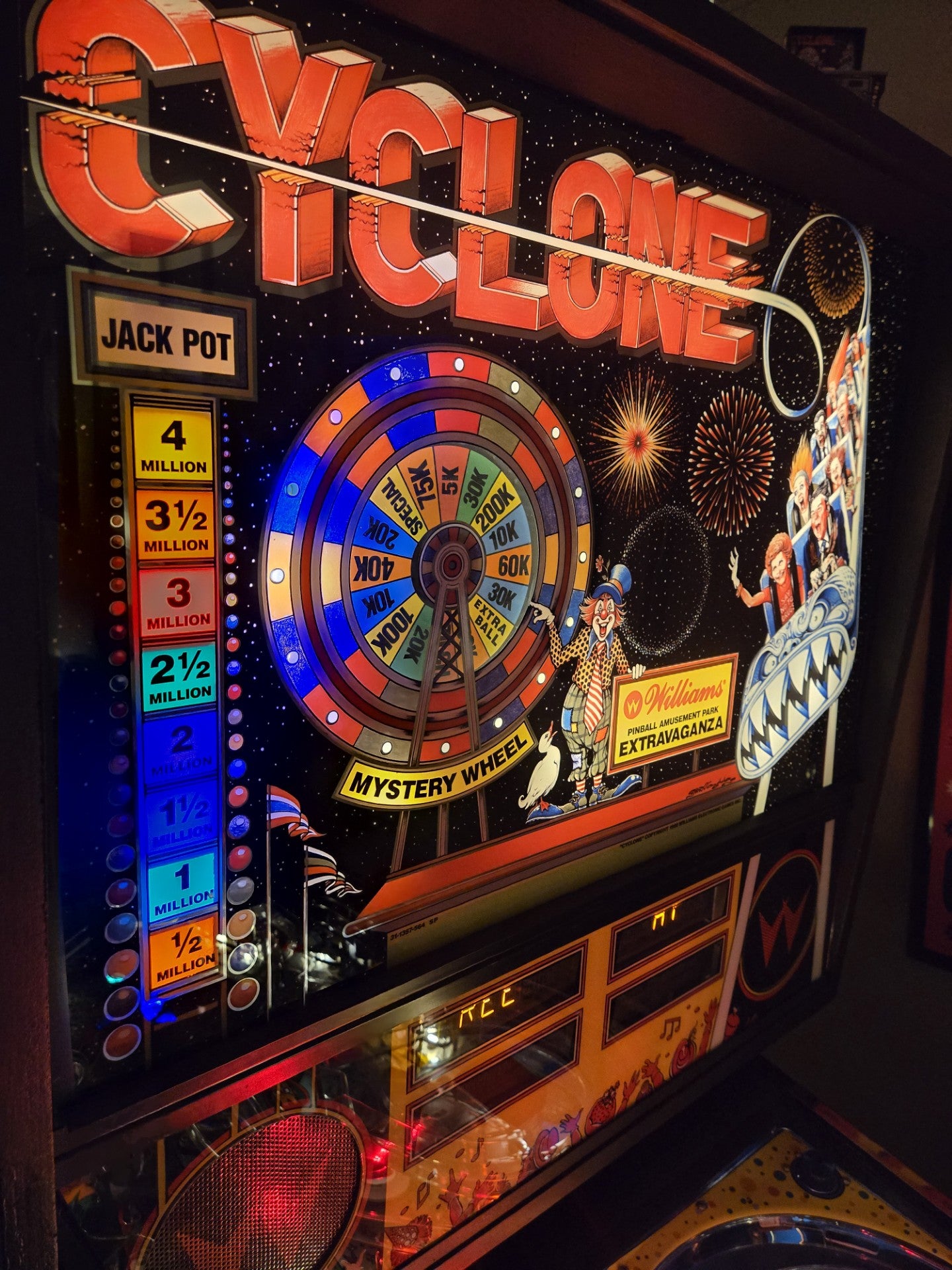 đ„ Cyclone Pinball Machine Total Restoration Refurbish Williams 1988