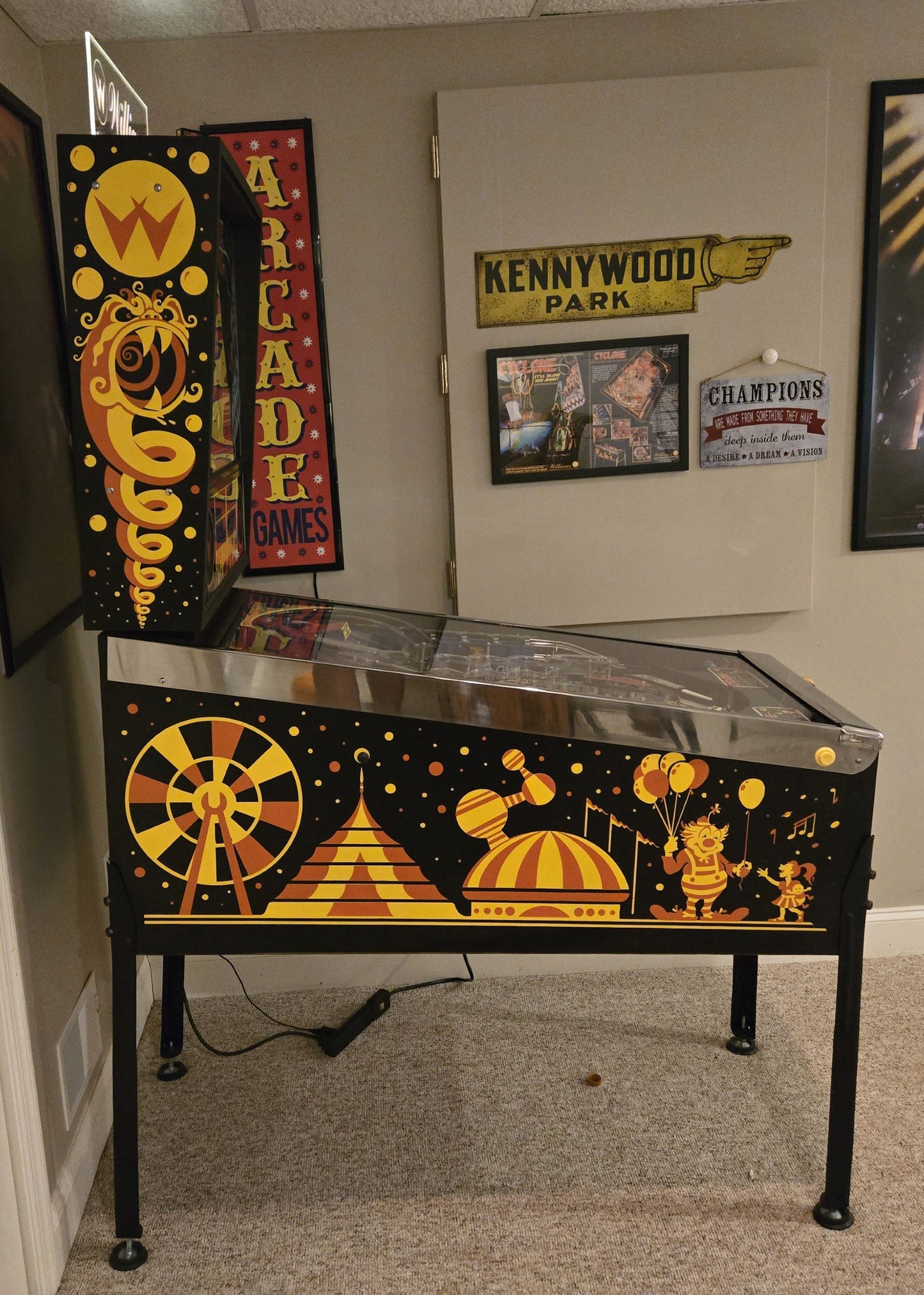 đ„ Cyclone Pinball Machine Total Restoration Refurbish Williams 1988