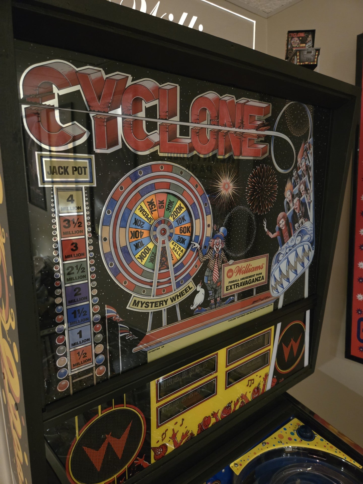 đ„ Cyclone Pinball Machine Total Restoration Refurbish Williams 1988