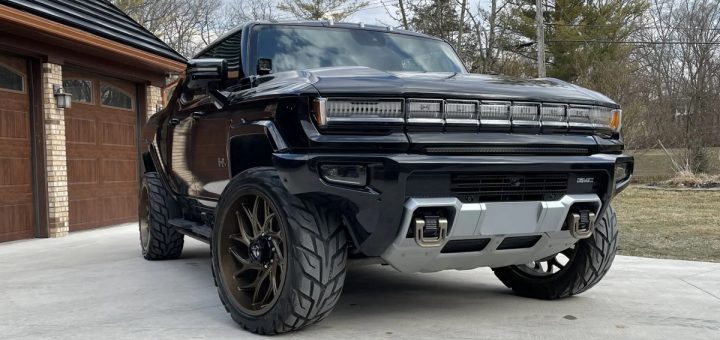 🔥 2021+ GMC Hummer EV Adjustable Air Ride Lift Raise Links Kit HEV GM ...