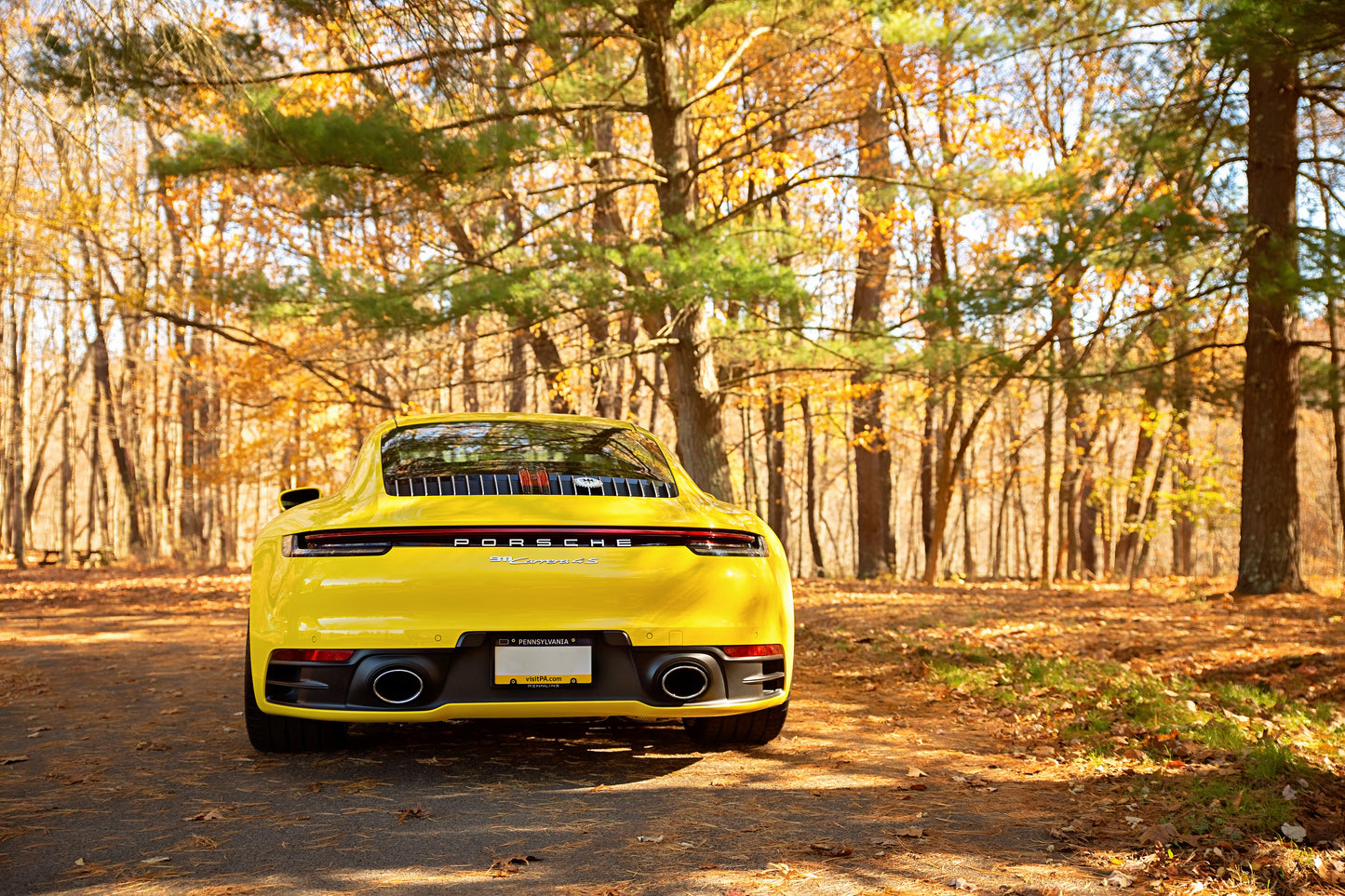 2022 Porsche 911 992 Carrera 4S Sport Premium Package Racing Yellow