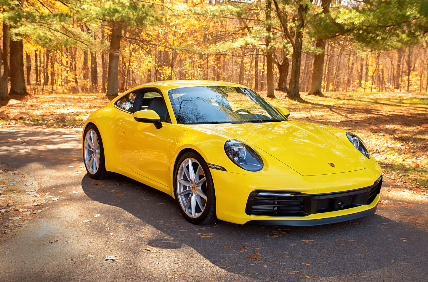 2022 Porsche 911 992 Carrera 4S Sport Premium Package Racing Yellow