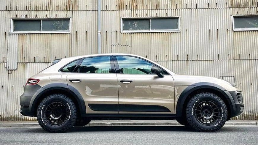 🔥 Porsche Macan Dakar 95B 2014+ Adjustable Air Ride Suspension Lift Raise Links Kit