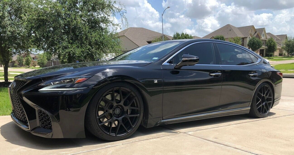 🔥 Lexus LS 500 / 500h 2018+ Adjustable Air Ride Suspension Lowering Li ...