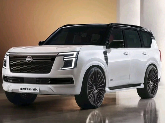 🔥 2025+ Nissan Armada Adjustable Air Suspension Lowering Links Active Ride!