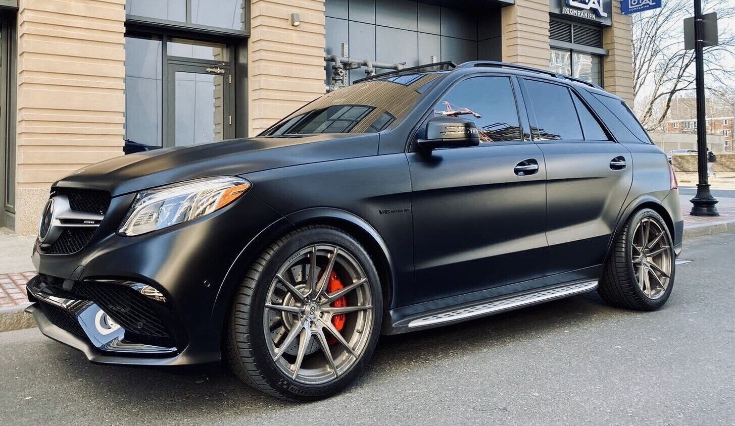 🔥 Mercedes Benz GLE Coupe Adjustable Lowering Links Air Suspension Kit ...